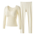Women’s Thermal Underwear Set with Cashmere Blend
