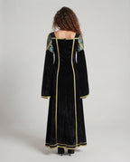 Women Elegant Evening Dress with Refined Sleeves Fashion Glam