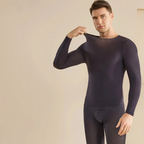 Men's Thermal Set, self-warming, round neck