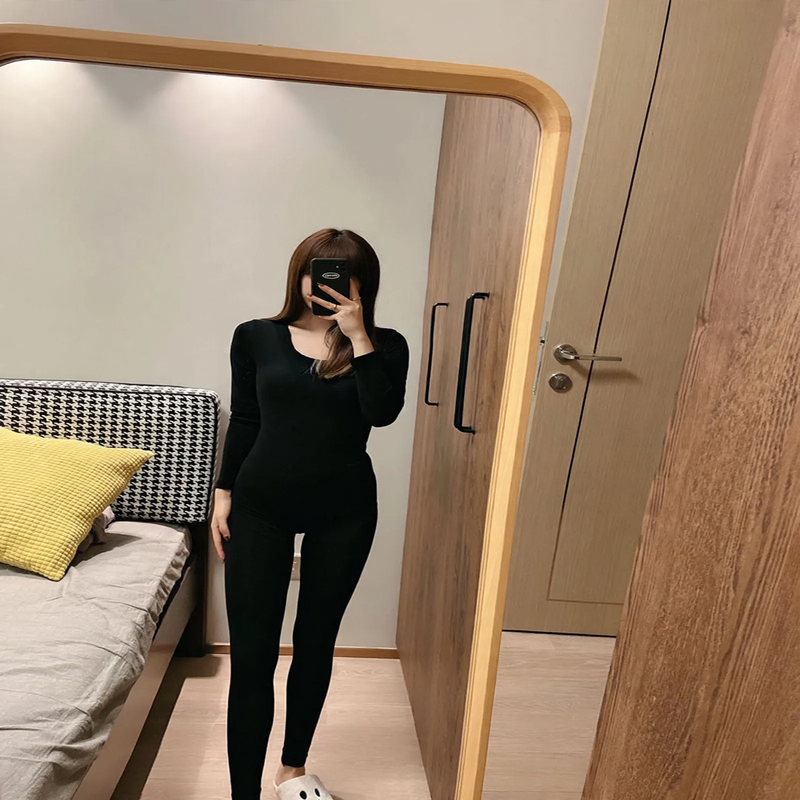 Slimming thermal underwear set