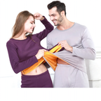 Padded thermal underwear set for women and men
