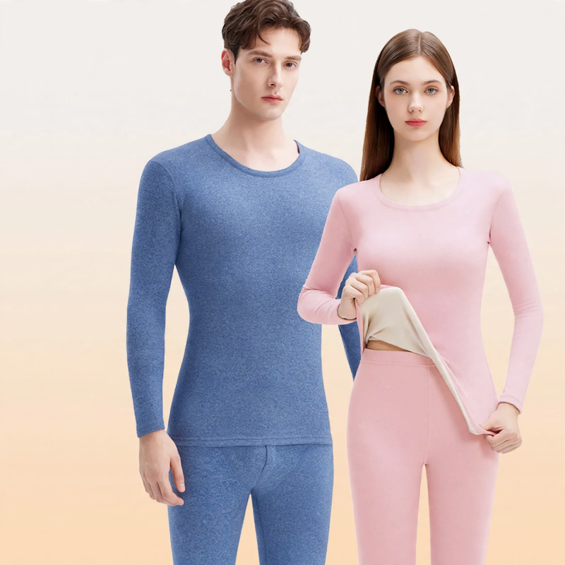 Padded thermal underwear set
