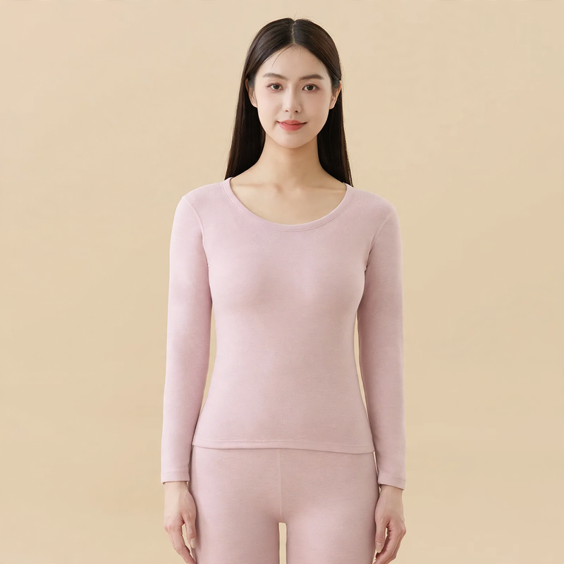 Thermal underwear set, unisex, crew neck