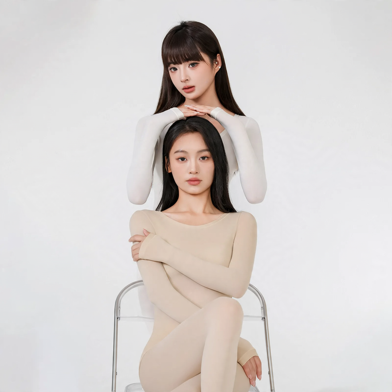 Thin thermal undershirt, moisture-wicking