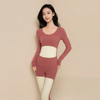 Self-heating thermal underwear set