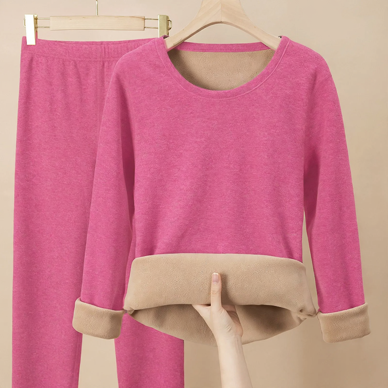 Thermo-Set, lined, lamb fleece imitation, for women and men