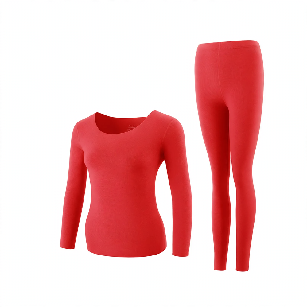 Warm thermal underwear set with lining