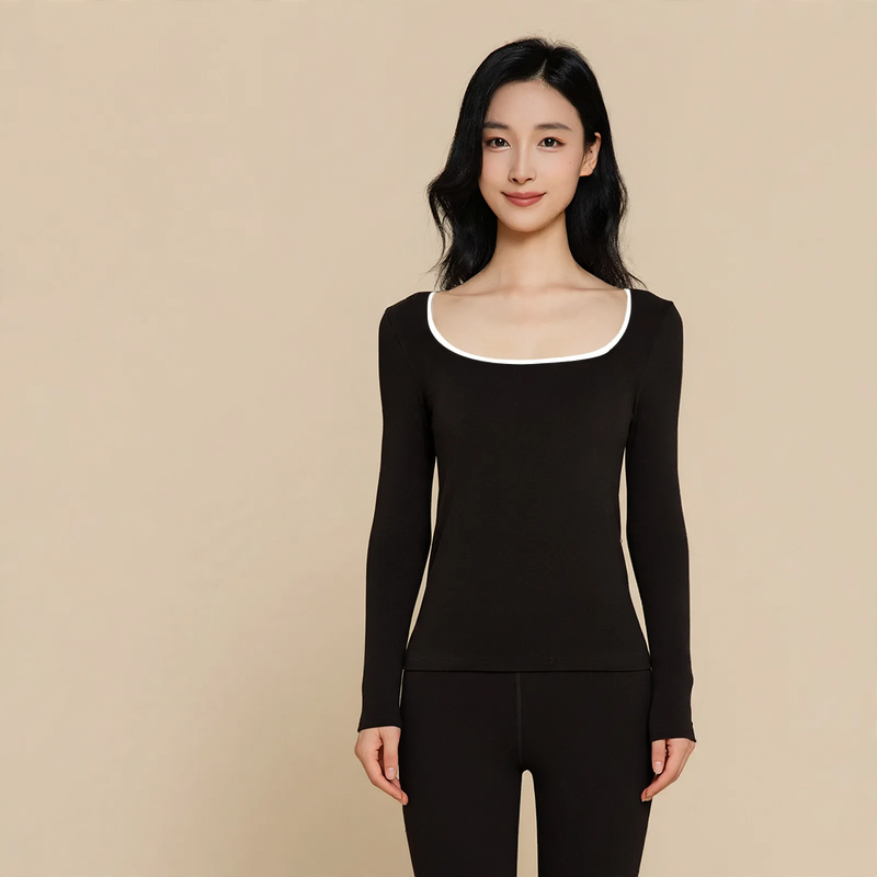 Ladies' thermal underwear set, warming and seamless