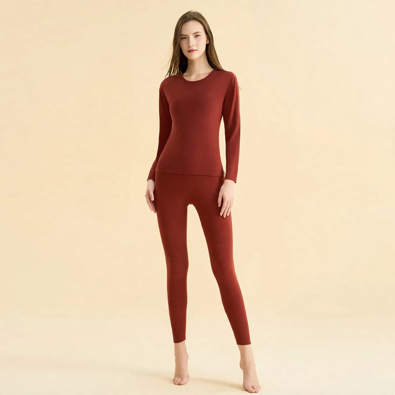 Seamless thermal underwear set for couples
