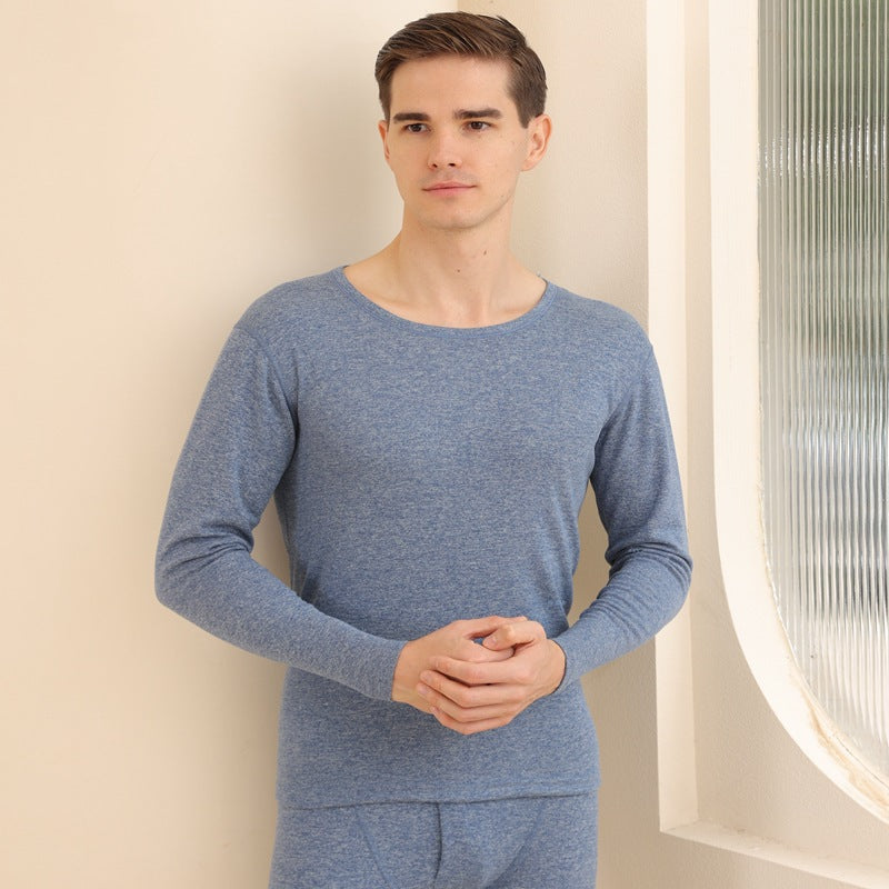 Thermal underwear set, silk-wool blend, lined