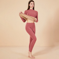 Thermo set with lamb fleece lining, warming