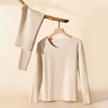 Thermal underwear set with warming function and shaping effect