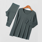 Men's Thermal Set, Crew Neck, Modal, Warming