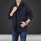 Men's lightweight technical field jacket with multifunctional pockets and adjustable hem Fashion Glam