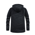 Men's padded parka with hood and soft teddy lining Fashion Glam