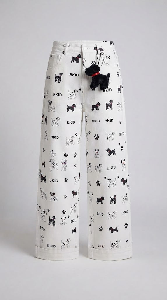 Women Funny and Comfortable Loose Fit Pants Fashion Glam