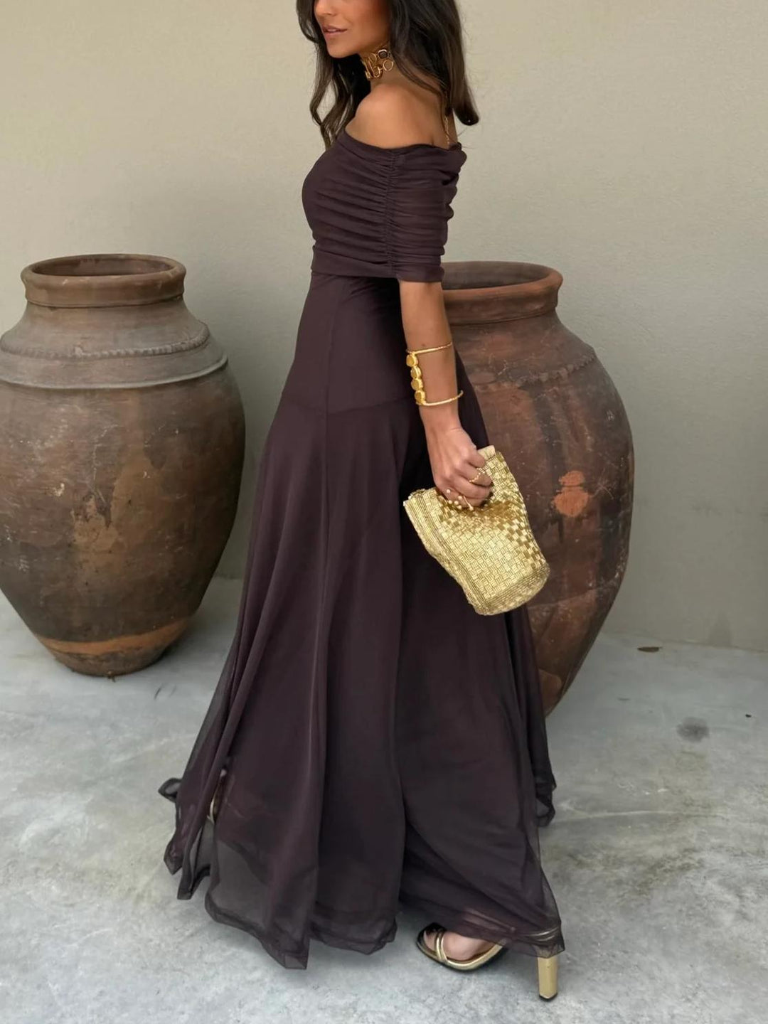 ISABELLA – STRAPLESS ELEGANT EVENING GOWN