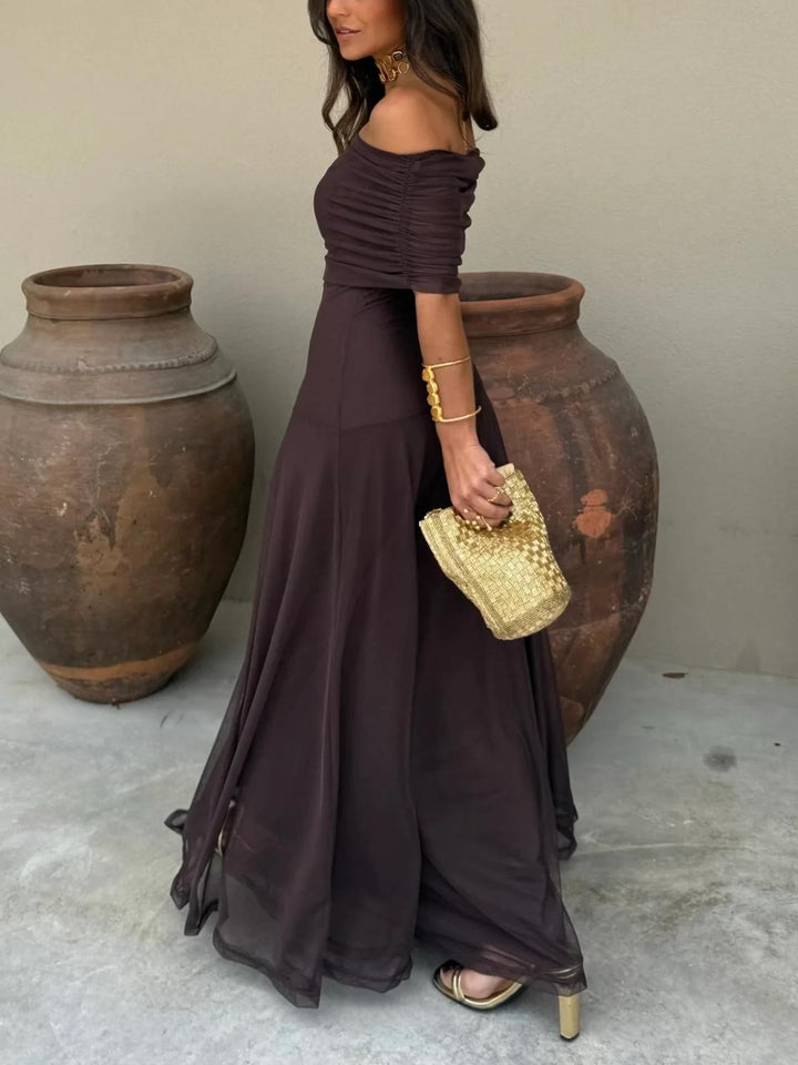 ISABELLA – STRAPLESS ELEGANT EVENING GOWN