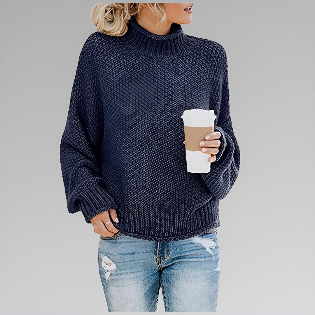 AUBREY – RELAXED CHIC TURTLENECK SWEATER