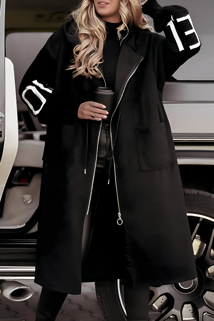 LEA– MODERN HOODED LONG COAT