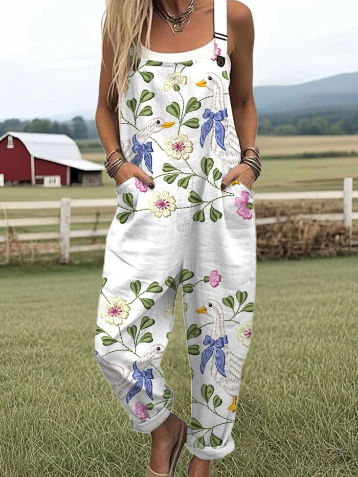 EVELYN –GARDEN WHISPER WIDE-LEG JUMPSUIT