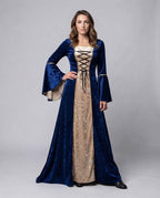 Women's elegant historical dress with flowing sleeves Fashion Glam