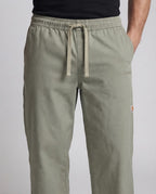 Men's Relaxed-Fit Casual Pants with Drawstring Waist and Straight Leg Fashion Glam