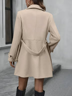 Fashion Glam | Elegant Double-Breasted Trench Coat