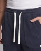 Men's Thermal Fleece Jogging Pants with Drawstring and Patch Pockets Fashion Glam