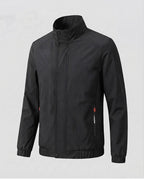 Men's Fashion Transitional Jacket with Practical Zipper Pockets Fashion Glam