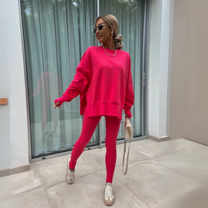 EMIE – RELAXED SWEATSHIRT & LEGGINGS SET