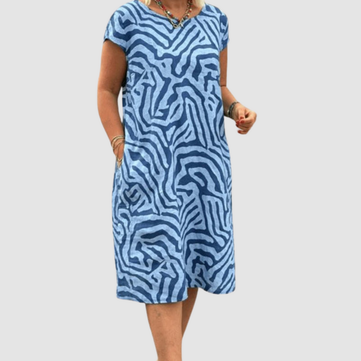 Noelle™ Vintage-Inspired Cotton Dress