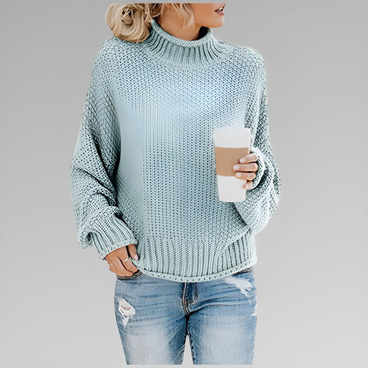 AUBREY – RELAXED CHIC TURTLENECK SWEATER