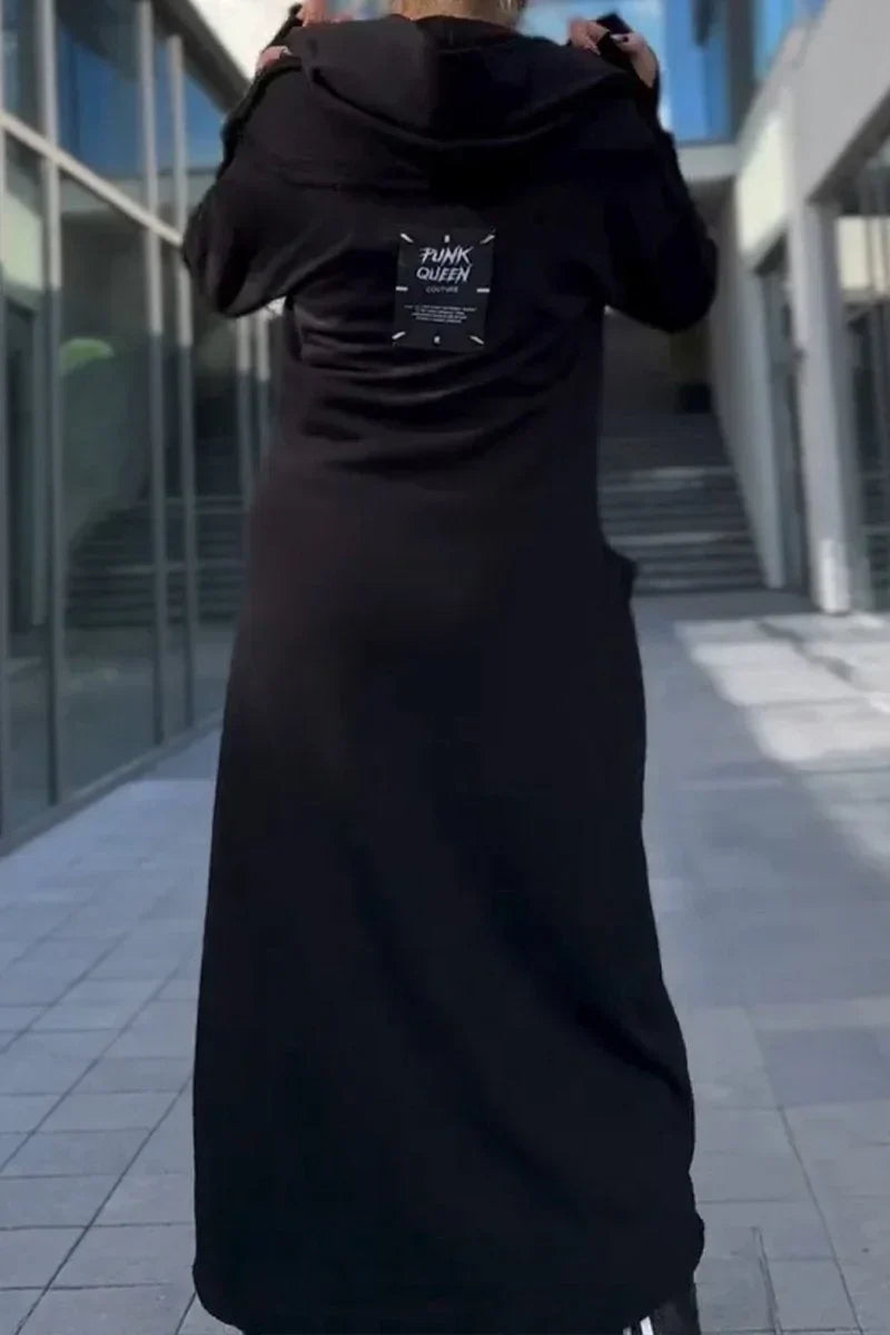 BEA– URBAN EDGE HOODED MAXI COAT
