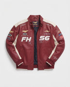 Men's Fashion Faux Leather Jacket with Practical Details Fashion Glam