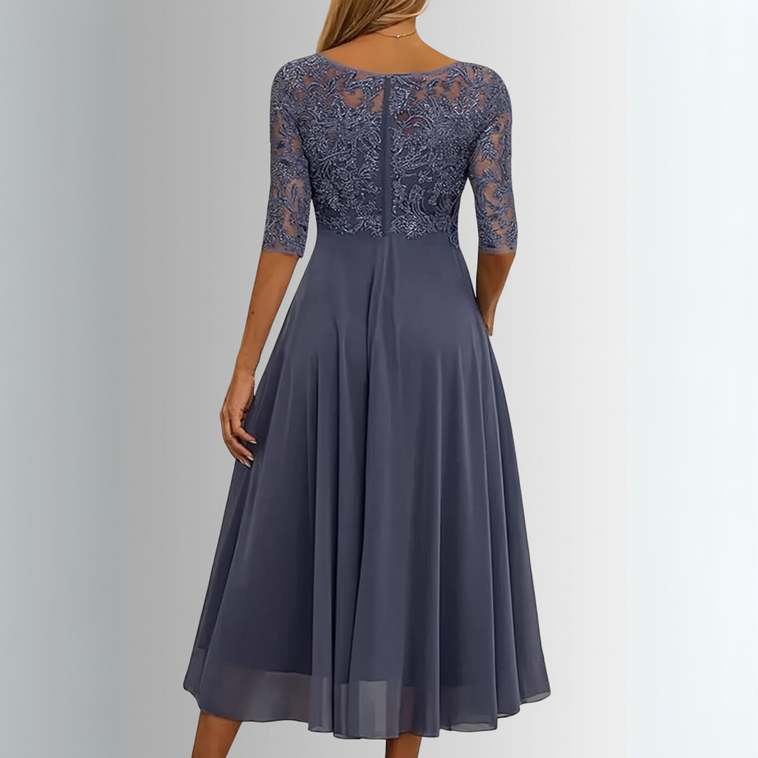 SAVANNAH – ELEGANT LACE EVENING DRESS
