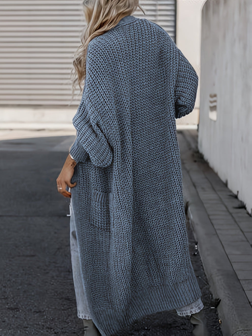Fashion Glam | Wool knitted cardigan with pockets for women - Perfect for everyday use