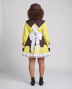Ladies costume dress with animal motifs and various accessories Fashion Glam