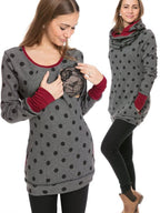 Fashion Glam | Maternity Chaps, Nurse Sweatshirts, Floral Print, Bags, Zipper, Nursing Clothing