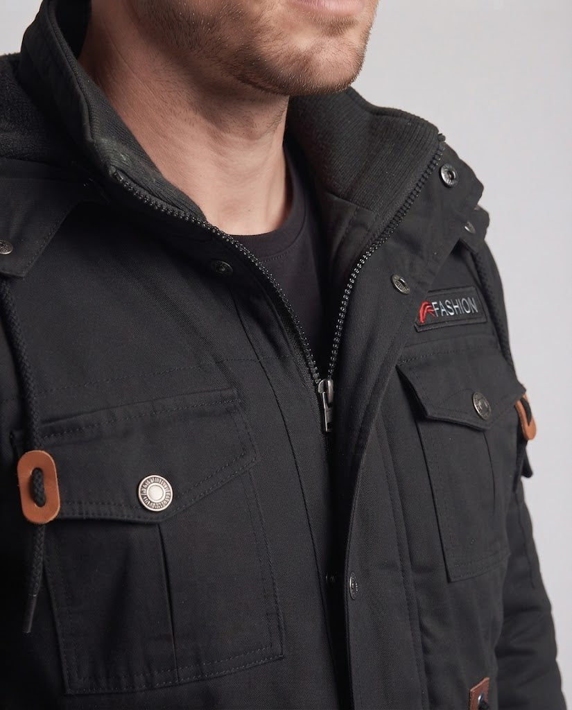Men's robust and stylish field jacket Fashion Glam