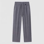 Men's Comfortable Leisure Pants with Elastic Waistband Fashion Glam