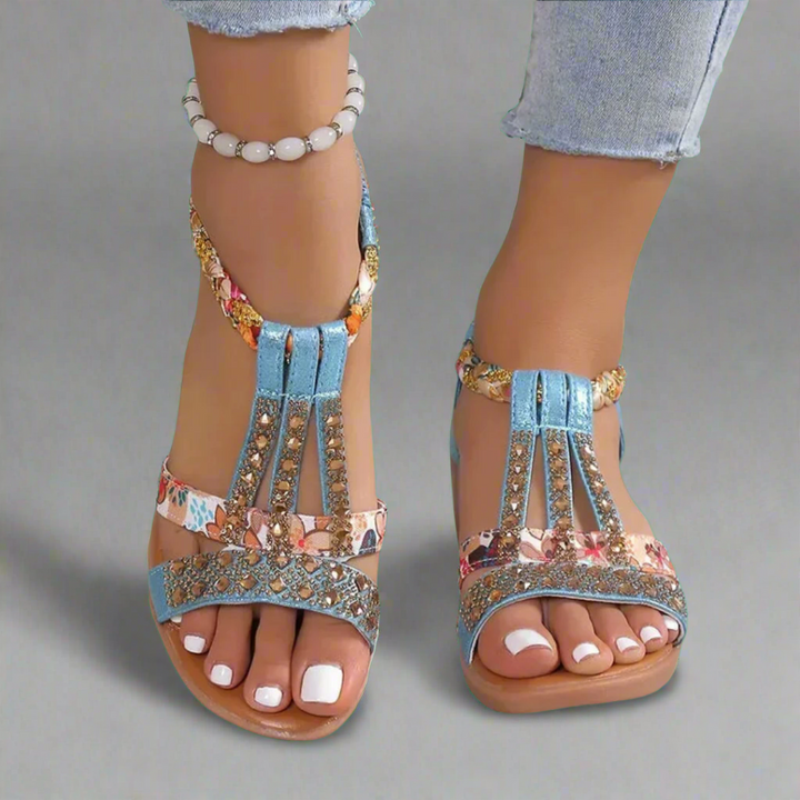 Galina | Vintage Tassel Boho Sandals