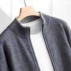 Fashion Glam | Cashmere Zip Jacket