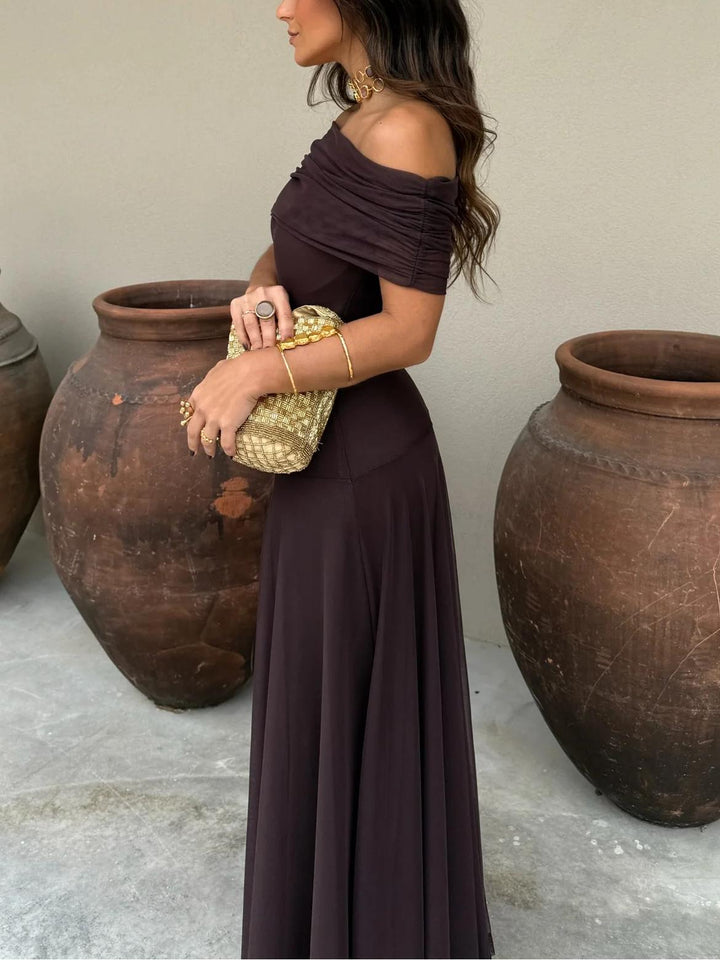 ISABELLA – STRAPLESS ELEGANT EVENING GOWN