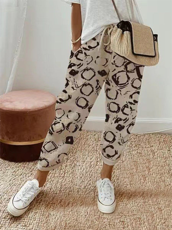Fashion Glam | Casual Cotton Linen Pants for Women