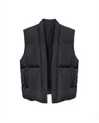 Women's nan packable lightweight quilted vest with ergonomic shoulder fit and concealed two-way zipper