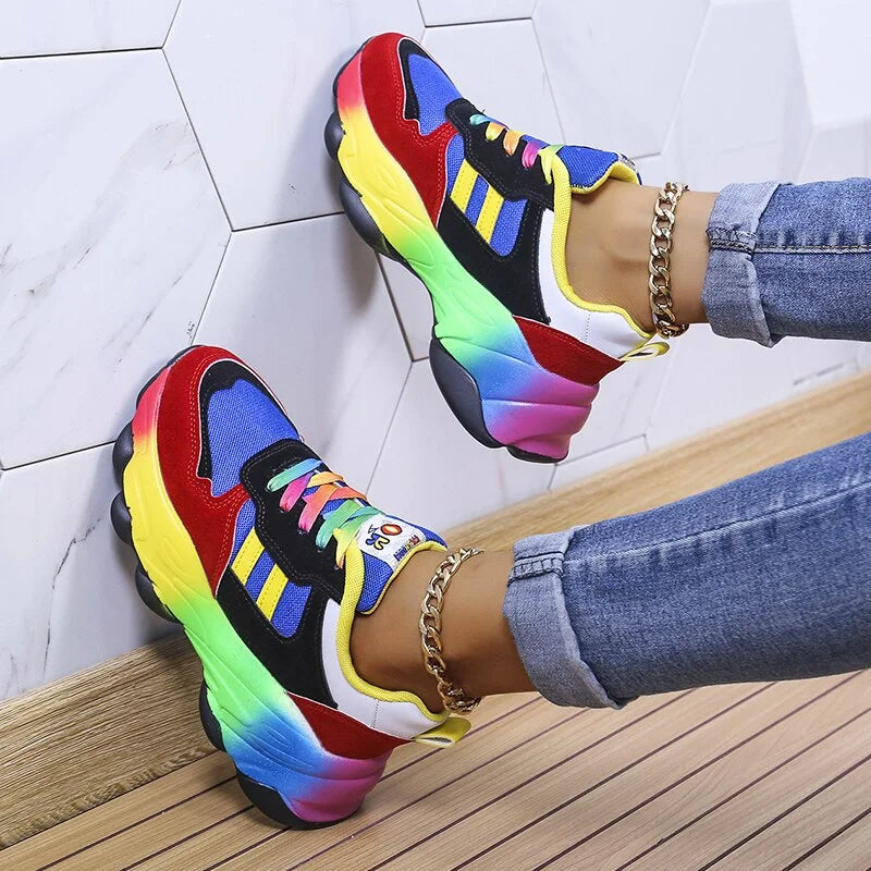 Fashion Glam | Colorful orthopedic sneakers with style