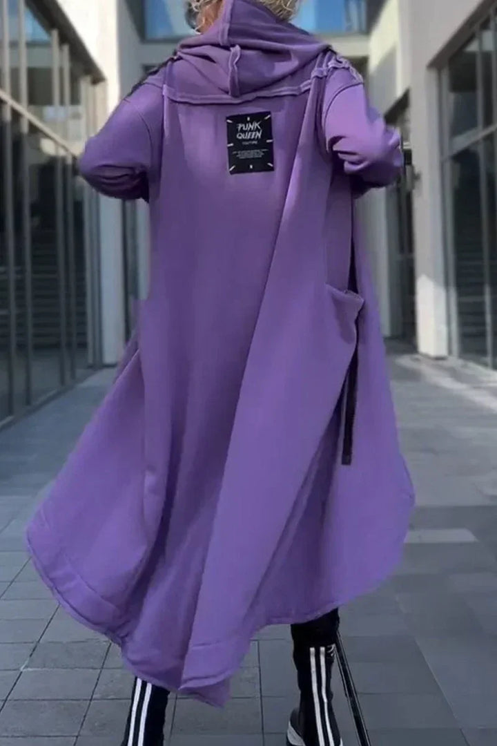 BEA– URBAN EDGE HOODED MAXI COAT