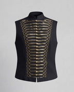 Ladies Evening Vest in Military Style Fashion Glam