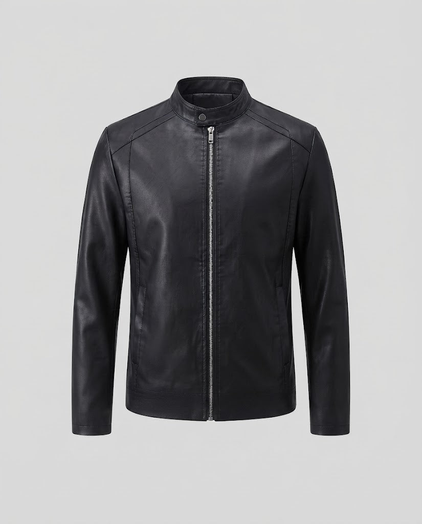 Men's Stylish Leather Jacket Fashion Glam